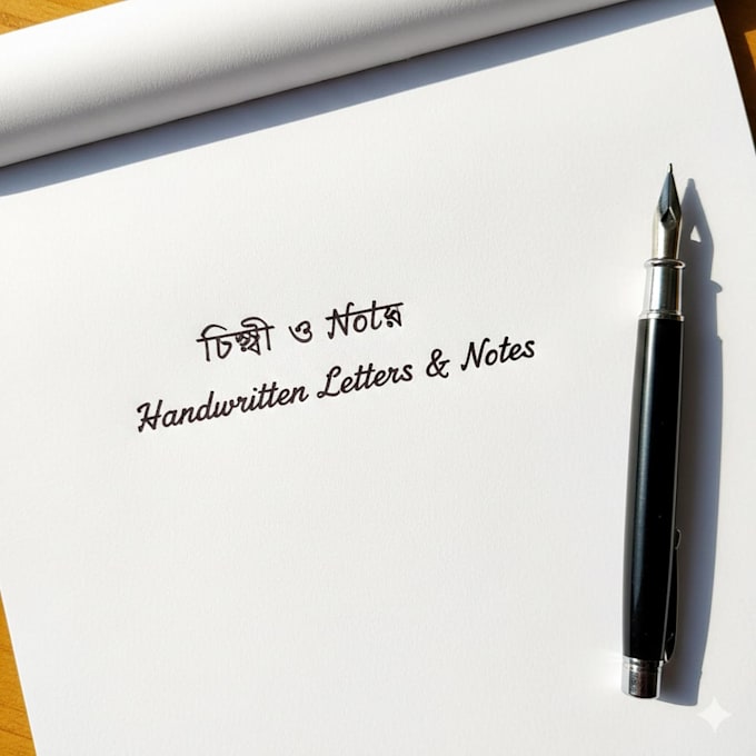 Write beautiful handwritten notes and letters in cursive or print by ...
