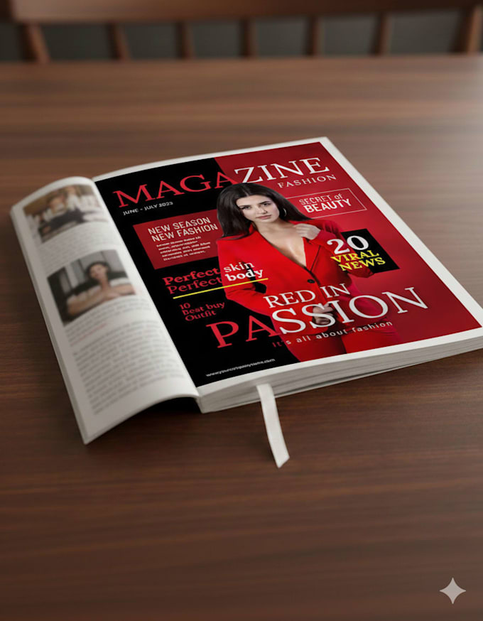 do creative magazines layout design