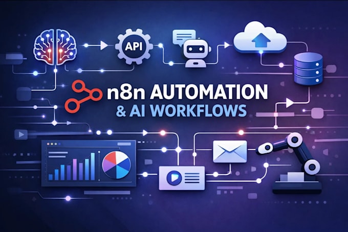 develop n8n automation, n8n workflow, ai automation, or n8n ai agent
