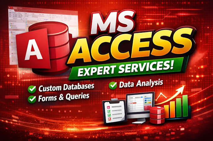 design, rebuild, and support microsoft access database applications