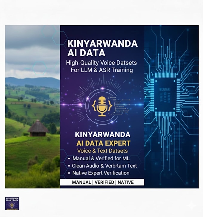 provide native kinyarwanda voice recordings for ai and speech training