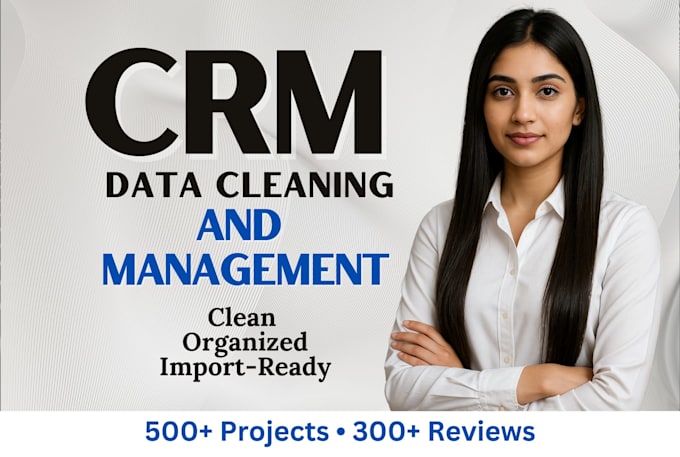 manage, clean, and organize your CRM and customer databases