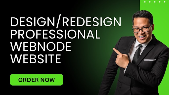 redesign or design your webador, site123 webnode website professionally