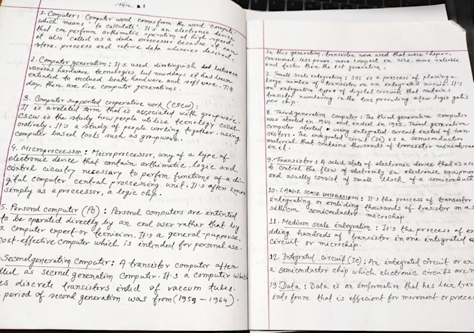 do neat and aesthetic writing for anything