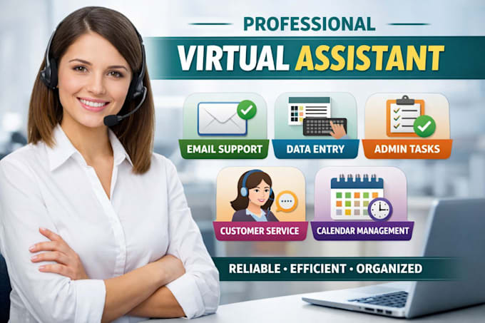 be your virtual assistant for email and chat support