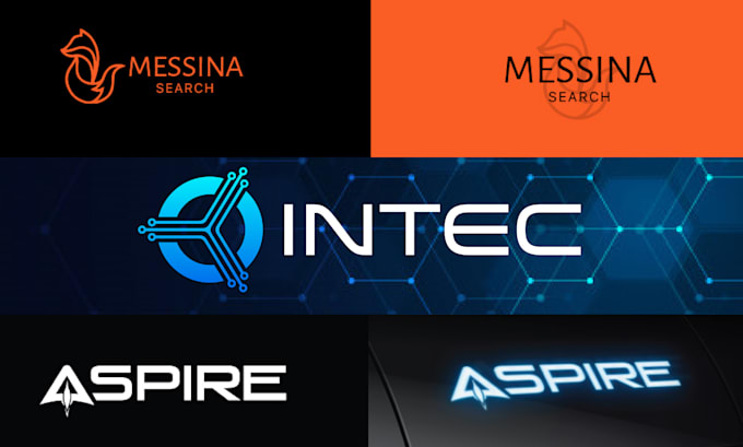 create modern timeless tech, startup, saas, software, app, website logo design