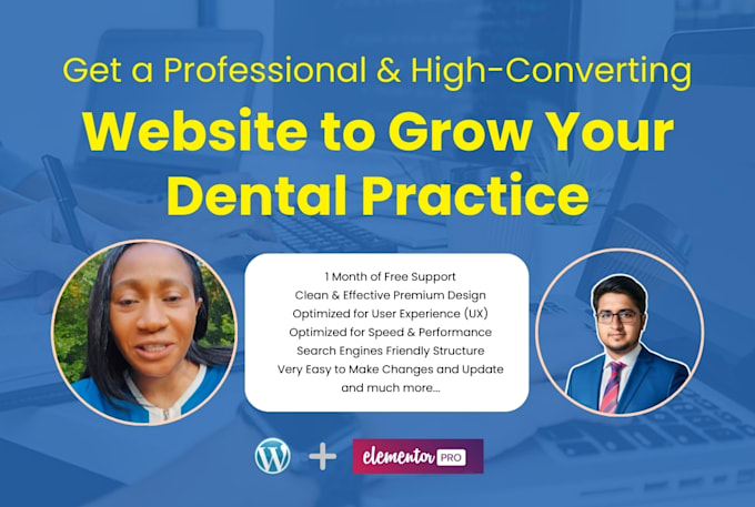create, design dental clinic, dentist website