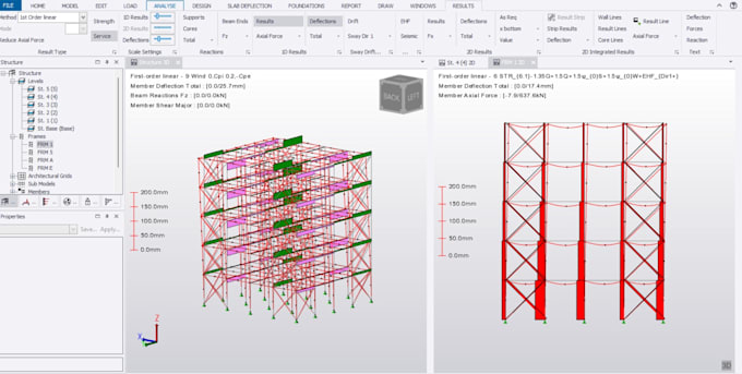 do structural analysis and design using tekla std