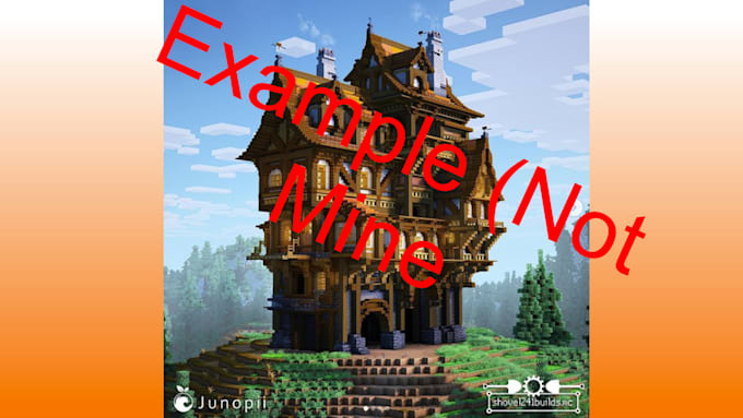 build custom minecraft schematics of any variety