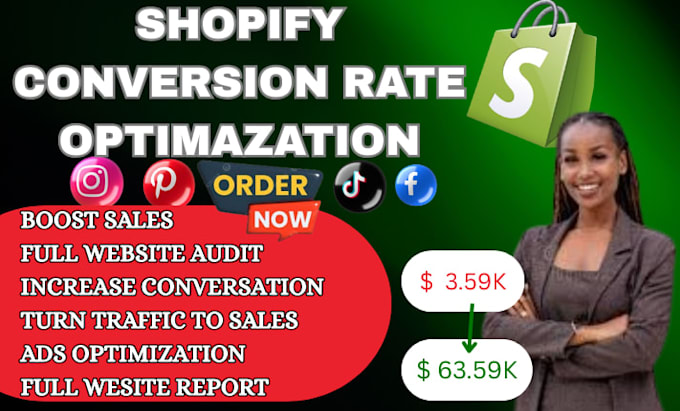 boost sales with shopify cro shopify store audit