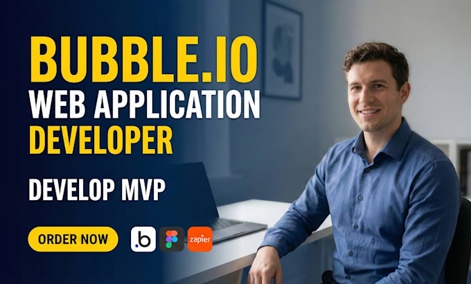 develop bubble app bubble website bubble mvp bubble marketplace bubble saas