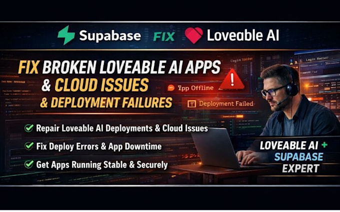 repair loveable ai apps loveable cloud issues deployment failure error fixing