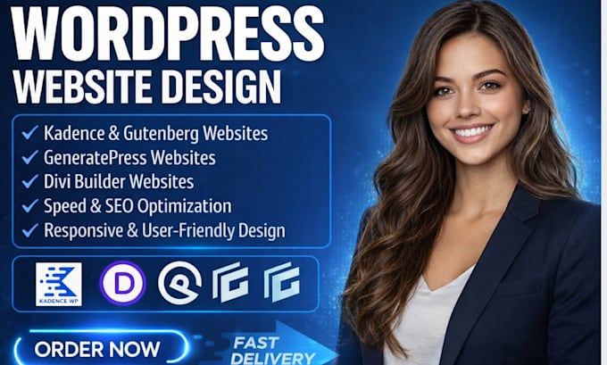 build a fast and SEO friendly wordpress website using kadence and gutenberg
