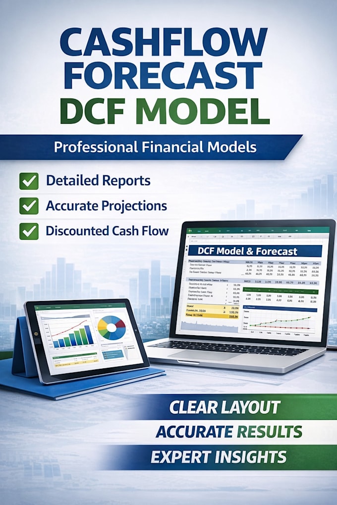cashflow report cashflow forecasting discounted cash flow financial projections