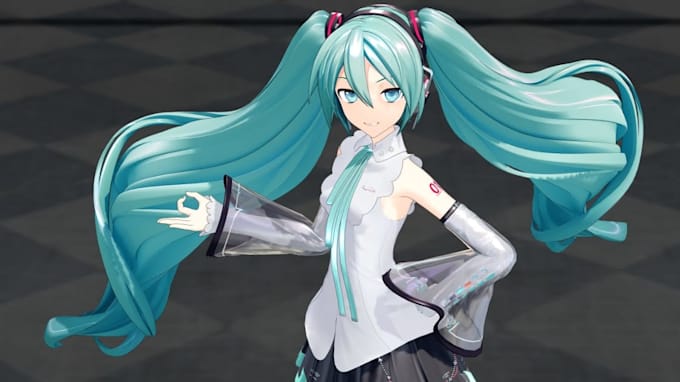 create, edit, fix rig, blendshape, weight paint 3d model for vrchat, vrm, mmd
