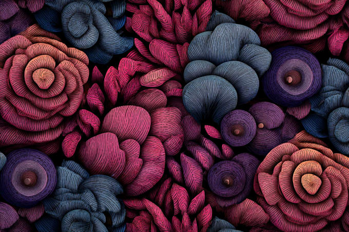 illustrate awesome seamless repeat pattern design