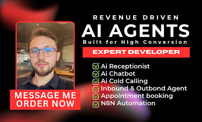 custom ai agents, voice agent with openai, n8n, gohighlevel, langchain, vapi ai