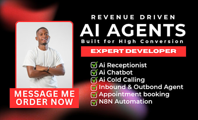 custom ai agents, voice agent with openai, n8n, gohighlevel, langchain, vapi ai