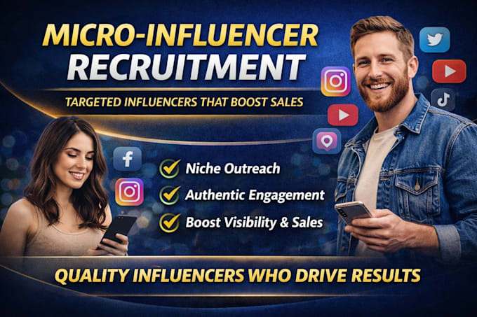 do micro influencer research and outreach influencer leads
