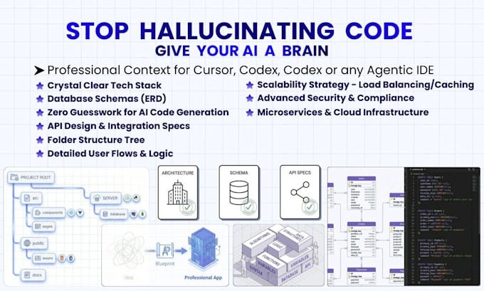 create ai ready documentation blueprints for cursor claude codex agentic coding
