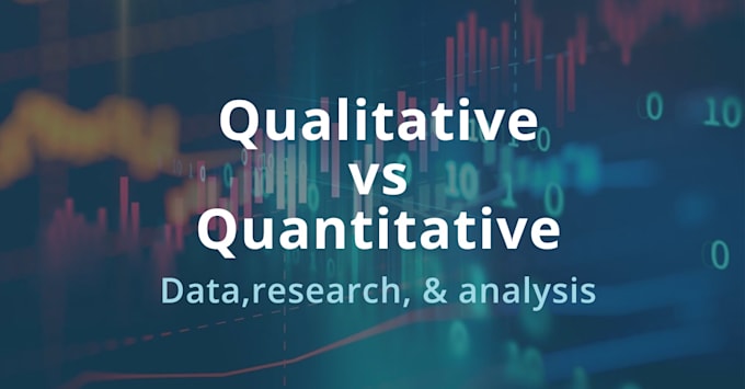 do qualitative, quantitative data analysis, thematic coding, research reports