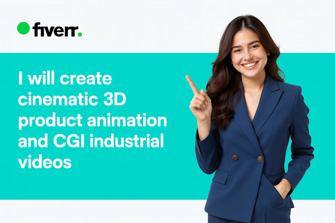 Create cinematic 3d product animation and industrial cgi videos by ...