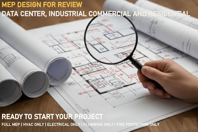 review and audit your mep engineering drawings for technical accuracy