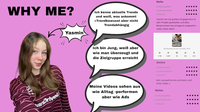 create autentic german ugc