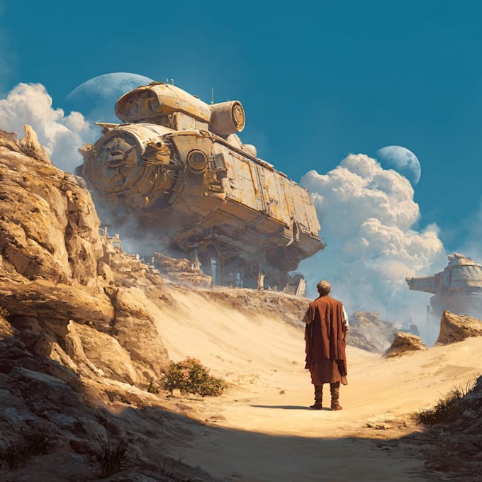 sci fi illustration and sci fi art