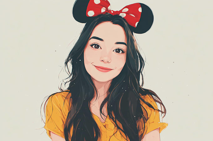 do disney cartoon portrait