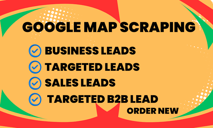 do b2b data extraction google map scraping business lead generation