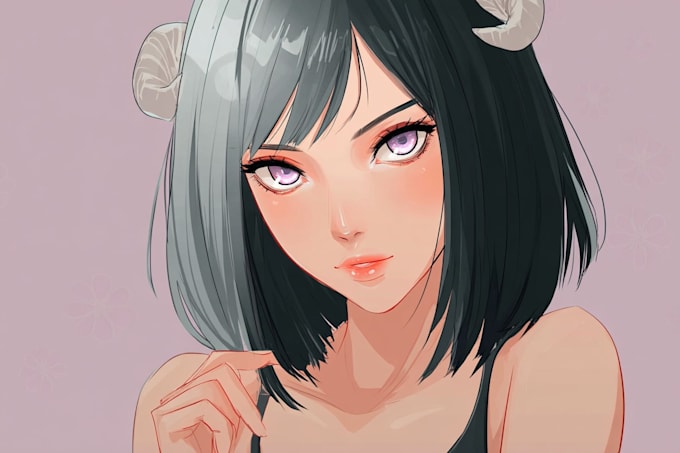 create detailed anime cartoon character illustrations