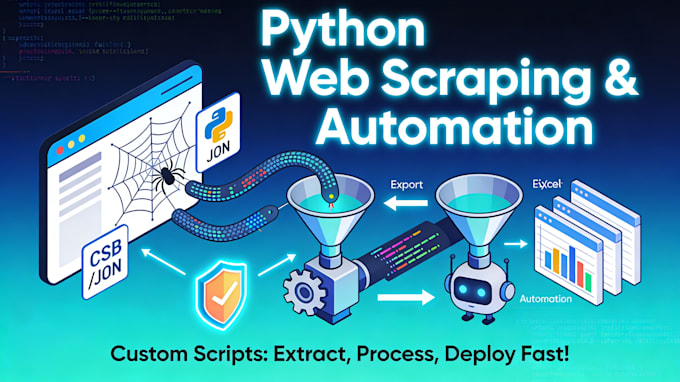 write python scripts on your demands