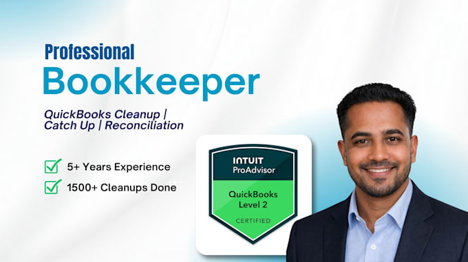 do quickbooks online bookkeeping, cleanup, catch up and bank reconciliation