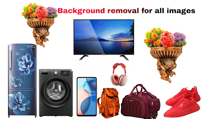 professionally remove background and make images transparent