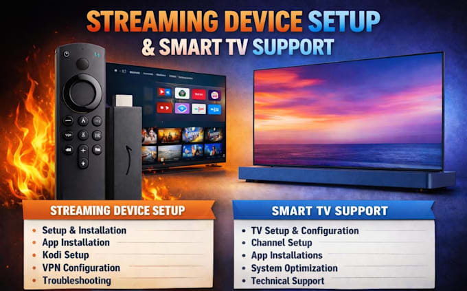 set up and optimize your firestick, smart TV and android TV