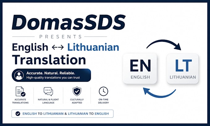 translate any text into lithuanian