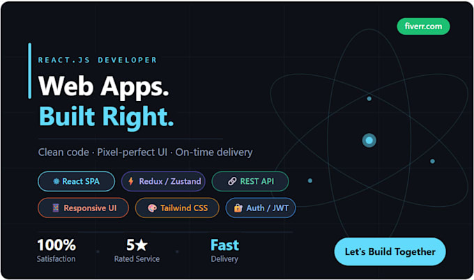 help to develop web application in reactjs