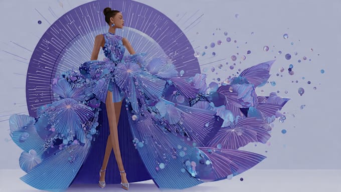 create digital fashion illustration