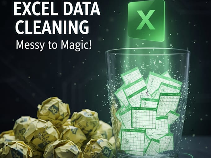 do data cleaning by excel