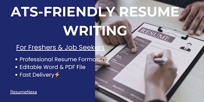 write a professional ats friendly resume