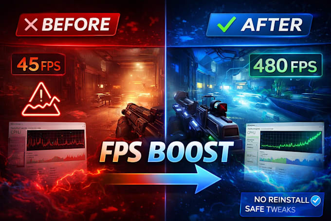 optimize your windows PC for competitive gaming and low latency