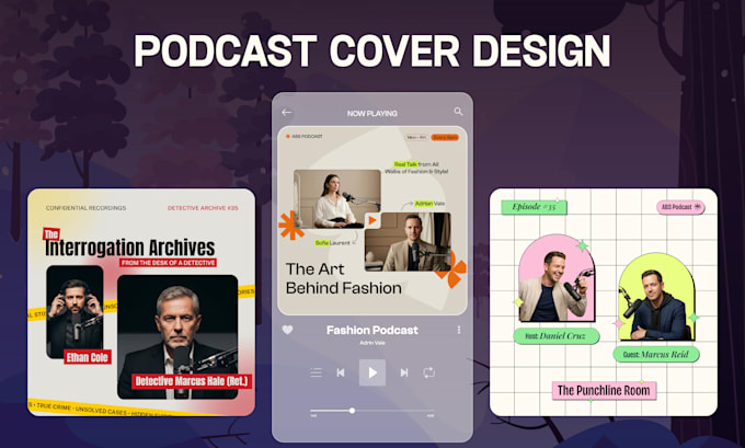 design podcast cover art