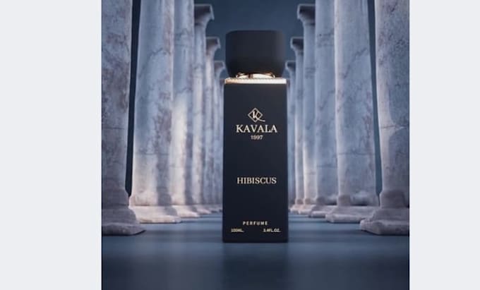 create luxury 3d perfume and cosmetic product animation cgi video ad