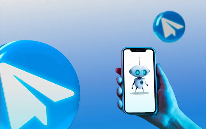 create a professional telegram bot for automation via python