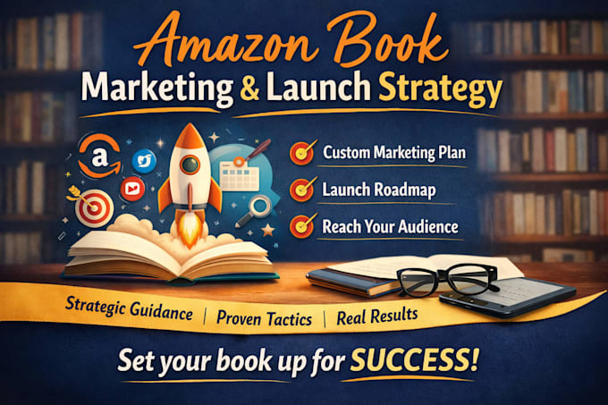create a winning amazon book marketing and launch strategy