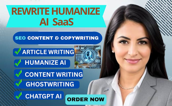 rewrite your humanize ai saas SEO content and copywriting for better engagement