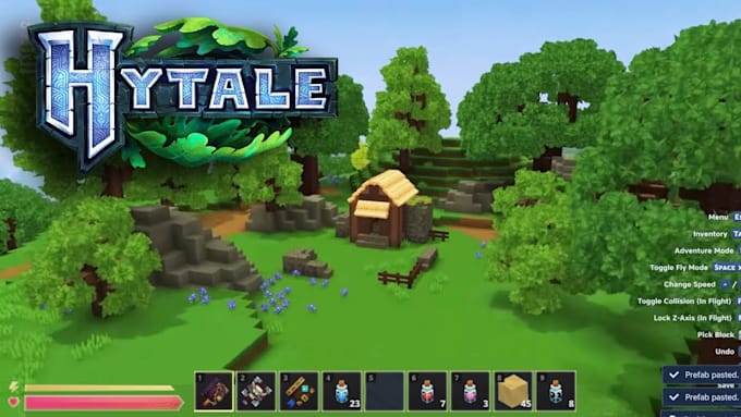 create custom maps and buildings in your hytale server