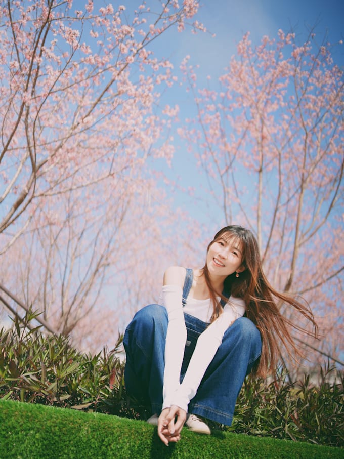 sakura photo shooting in hk