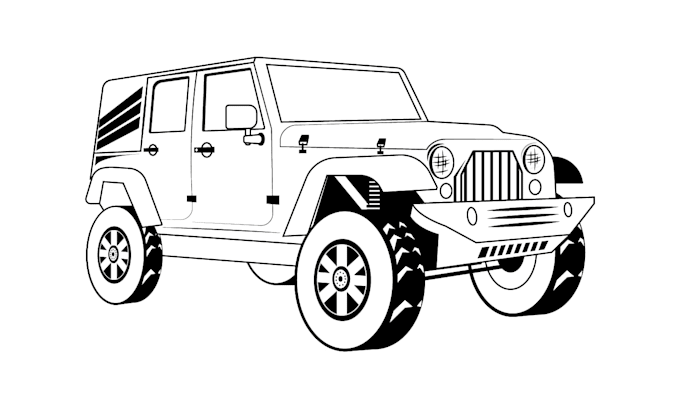 draw custom line art, vector,  line illustration